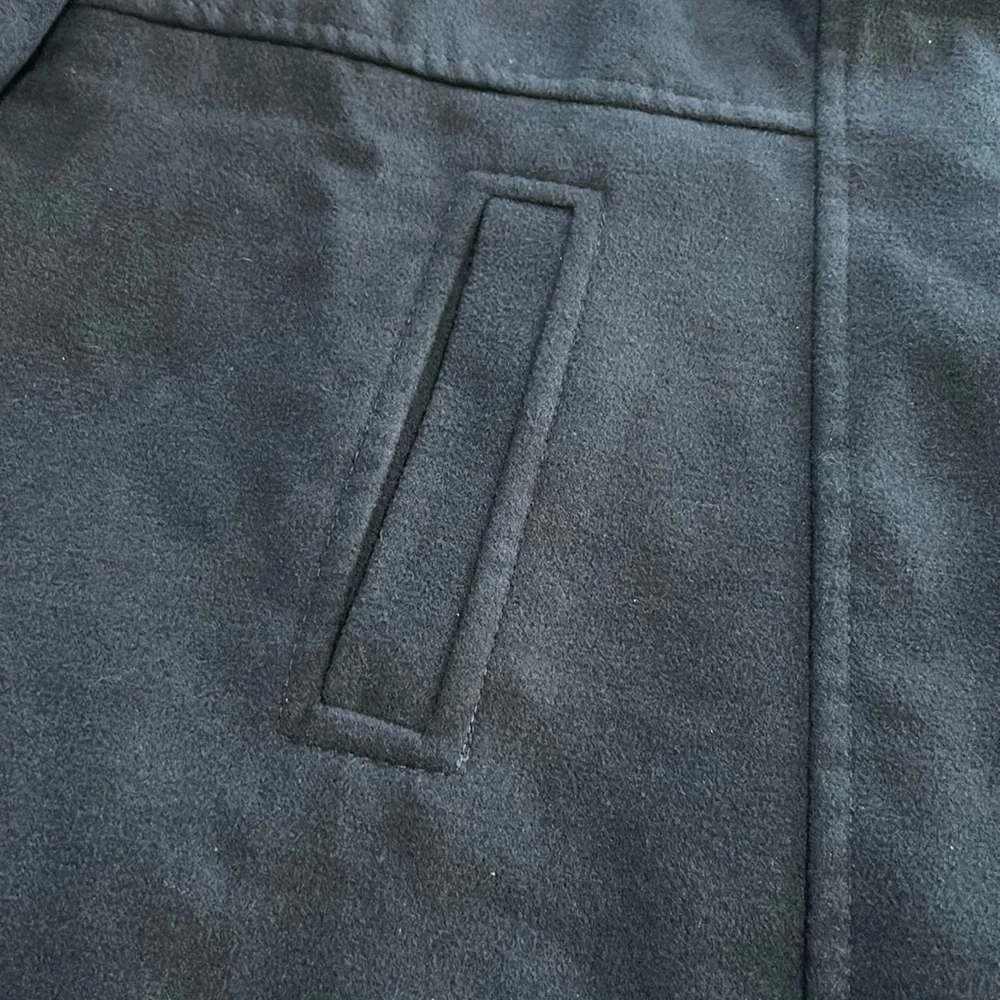 Women's Torrid Wool Double Breasted Pea Coat Navy Size 4 - Picture 4 of 7